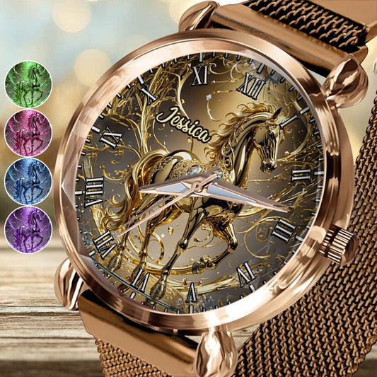 Love Horse - Personalized Horse Women Hand Watch