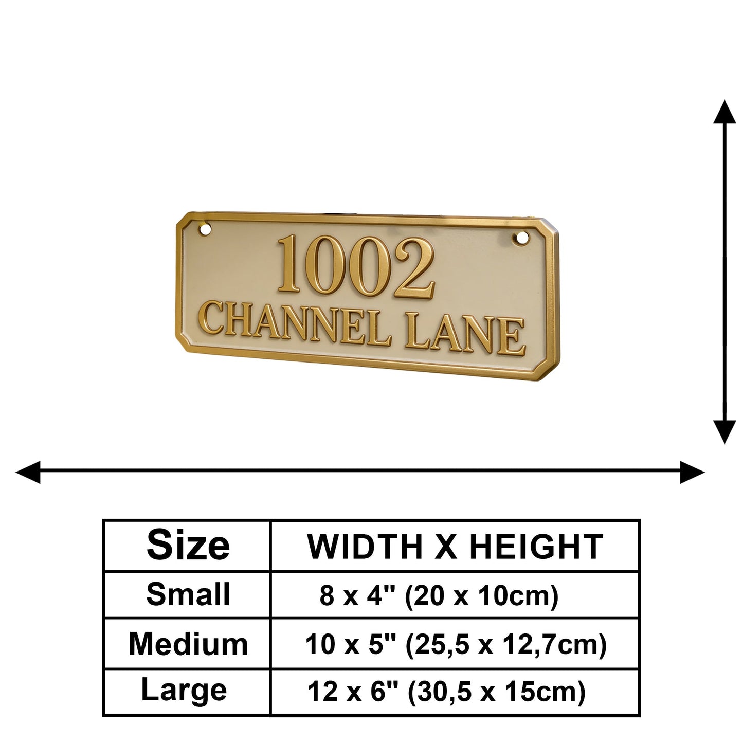 Welpen-Wohnadresse - Personalisiertes Hunde-Wandschild aus Holz