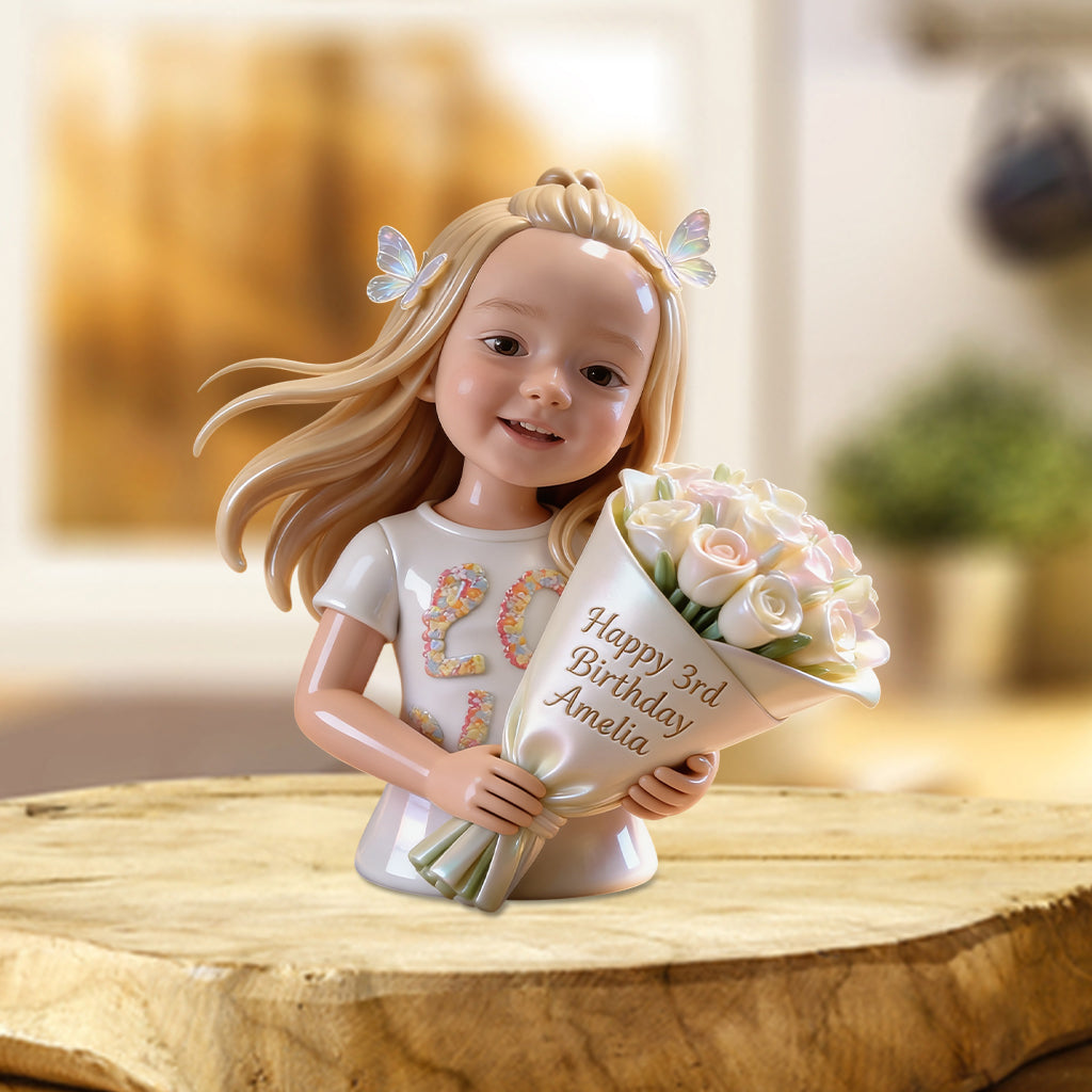 Benutzerdefiniertes Foto - Personalisierte Kinder Acrylplakette in Form
