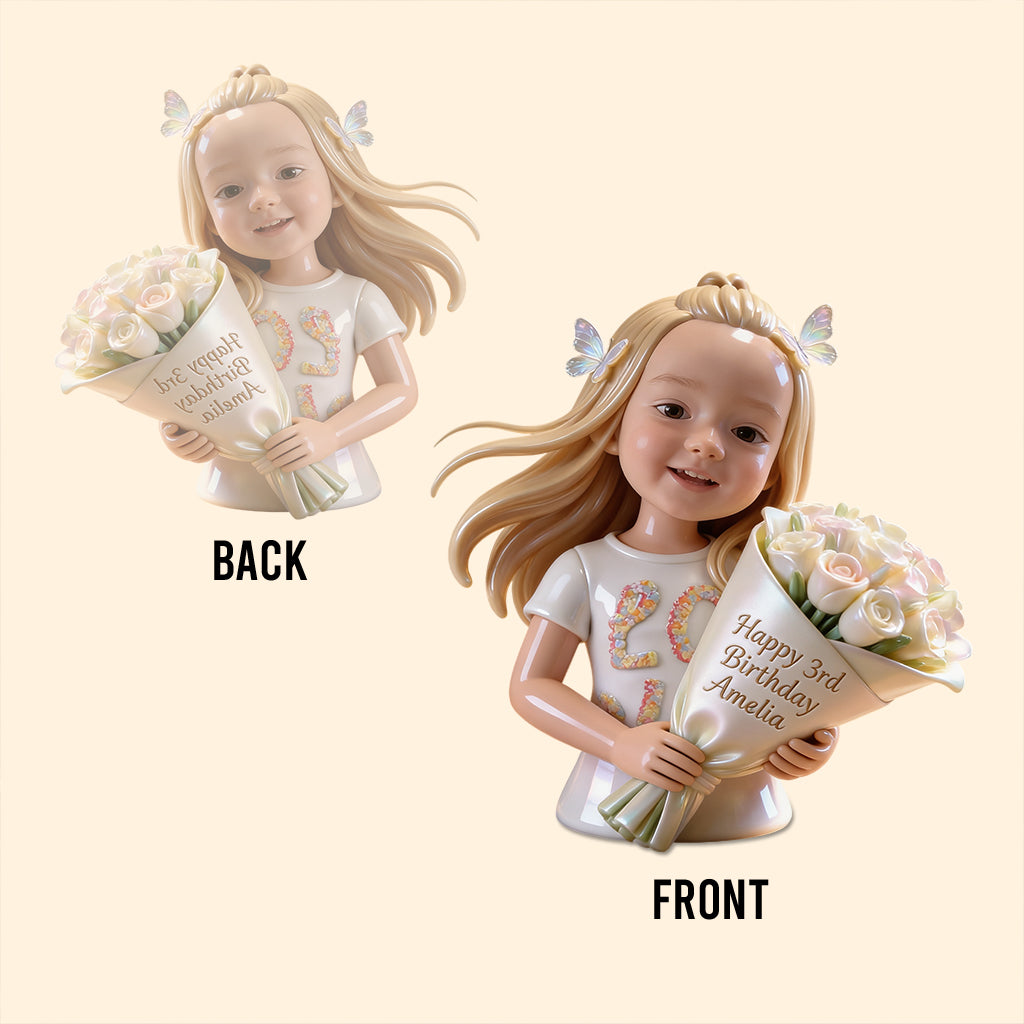 Benutzerdefiniertes Foto - Personalisierte Kinder Acrylplakette in Form