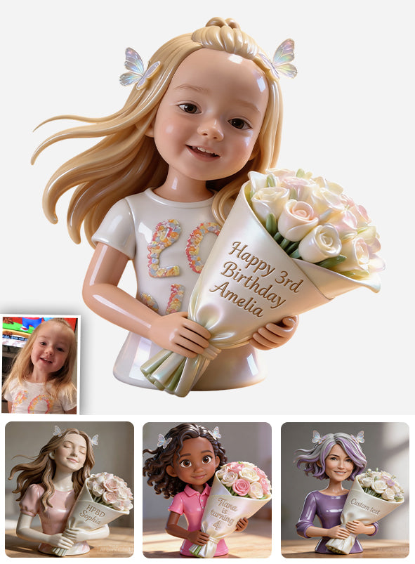 Benutzerdefiniertes Foto - Personalisierte Kinder Acrylplakette in Form
