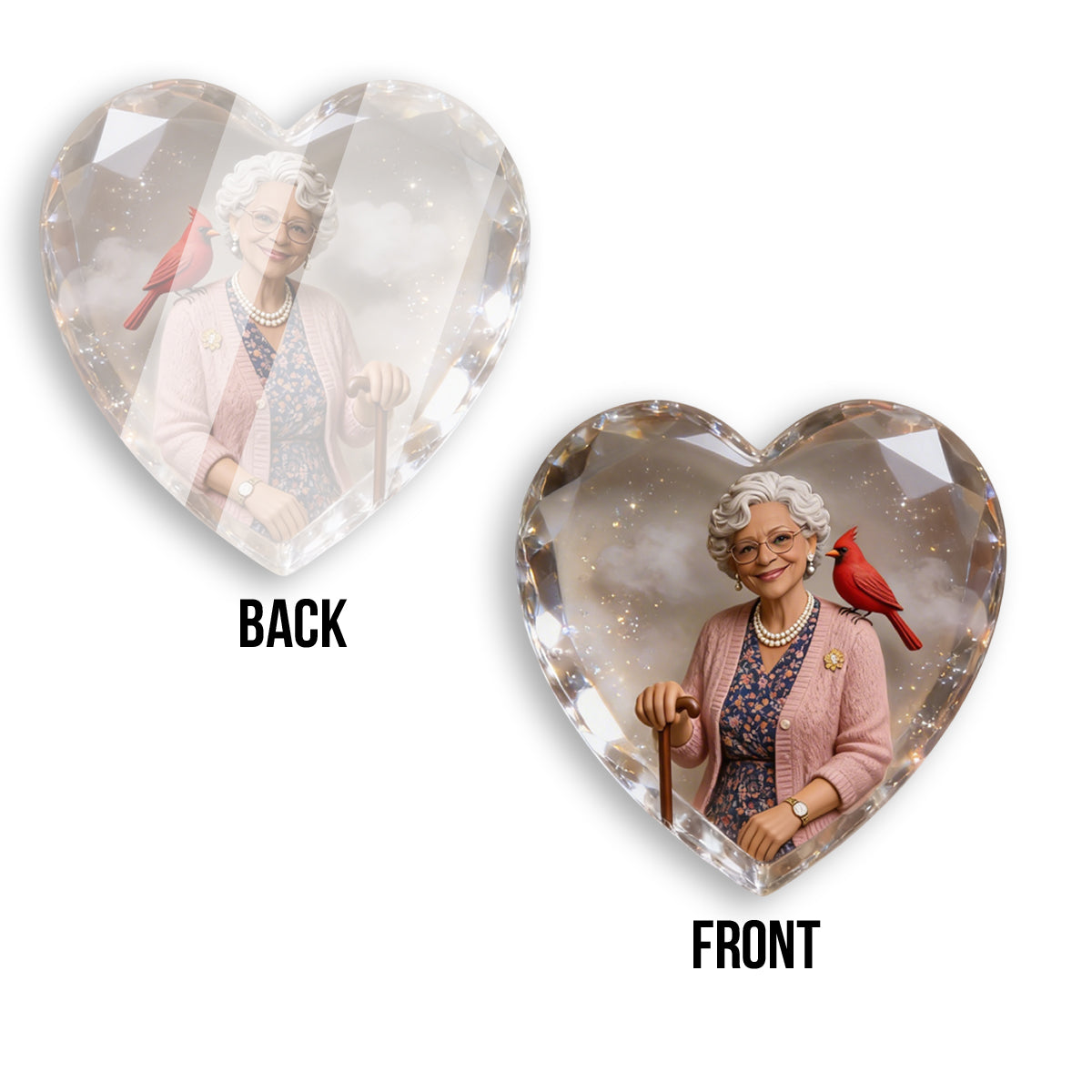 Always In My Heart - Personalized Memorial Pocket Hug Card