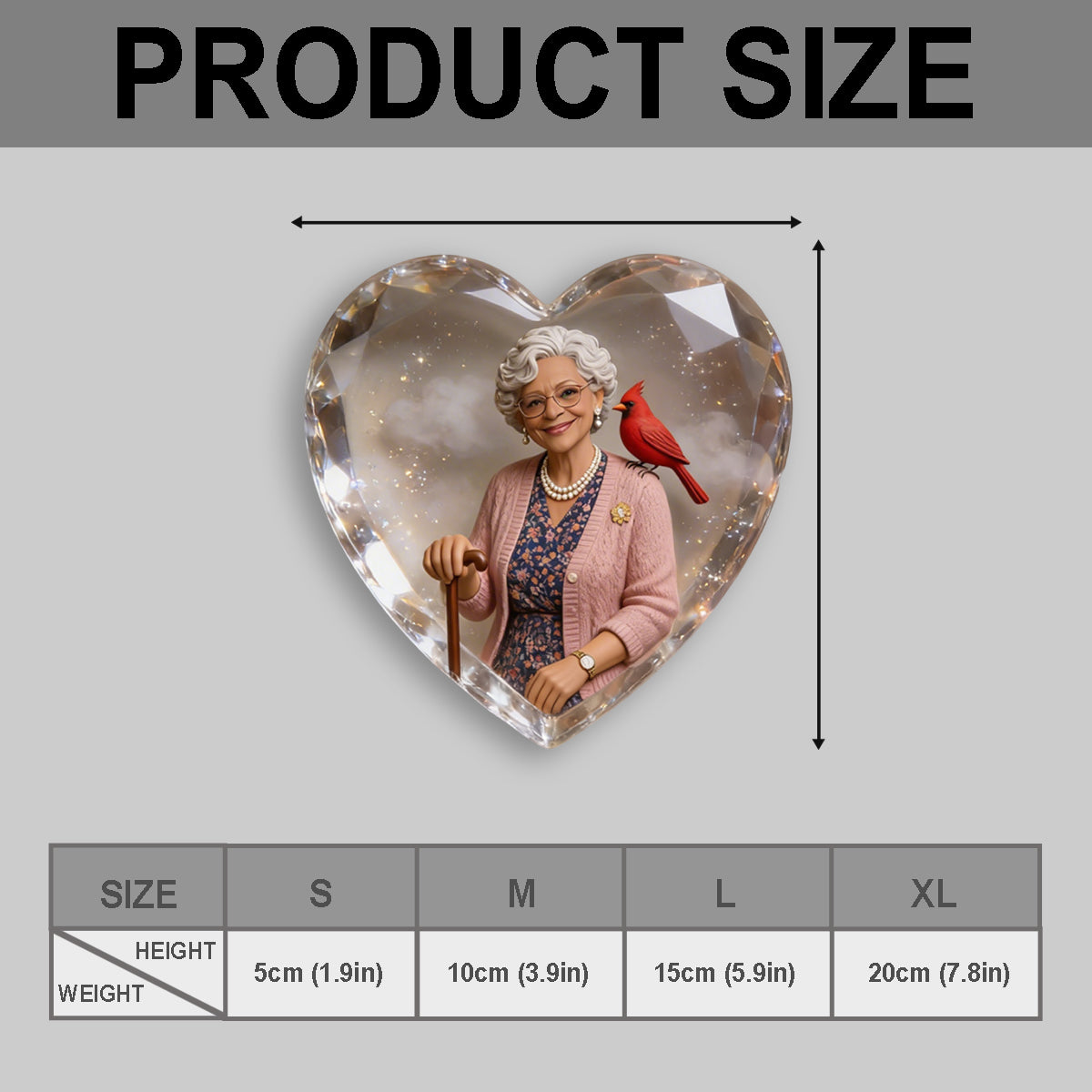 Always In My Heart - Personalized Memorial Pocket Hug Card