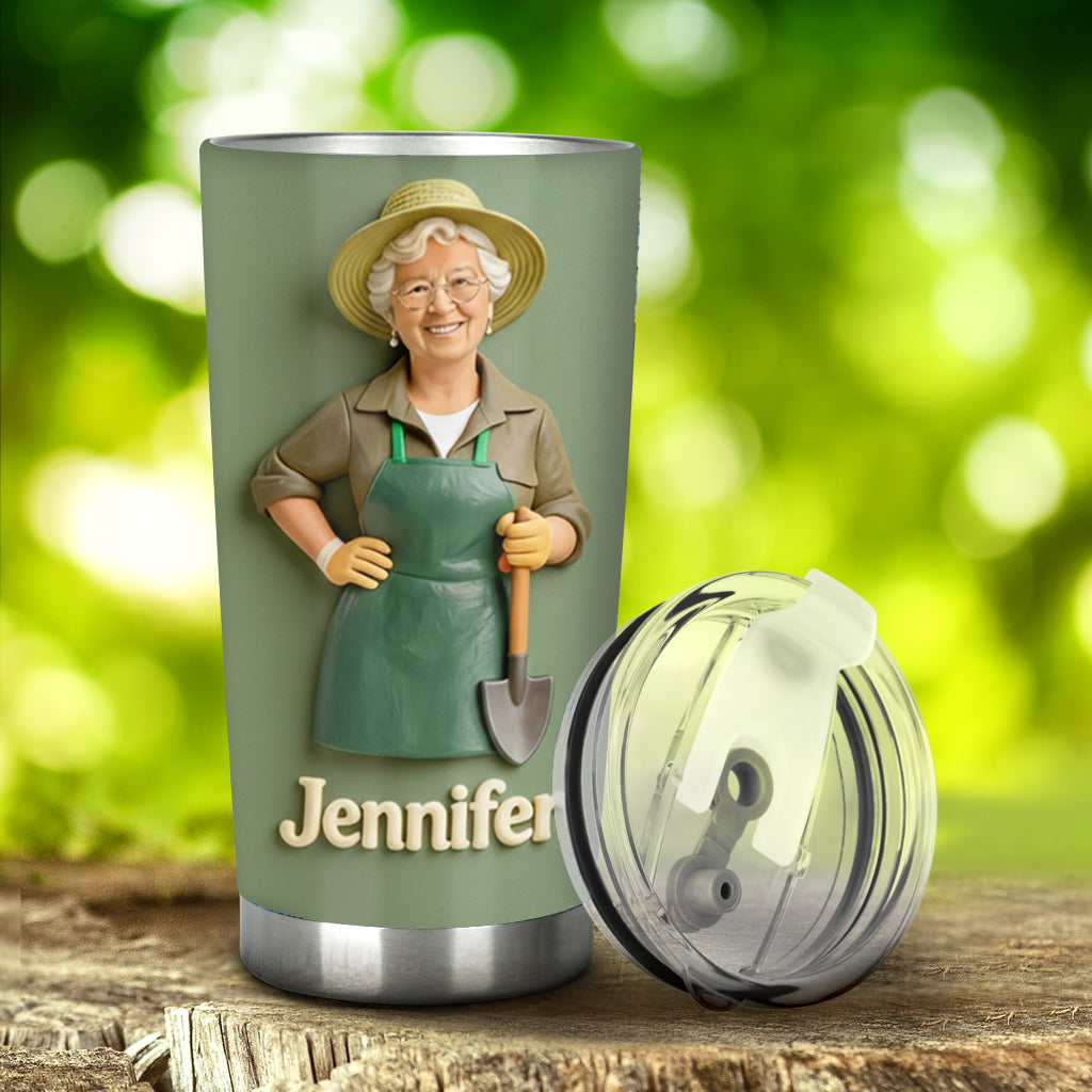 Individuell gestaltbarer Gartenbecher mit Foto