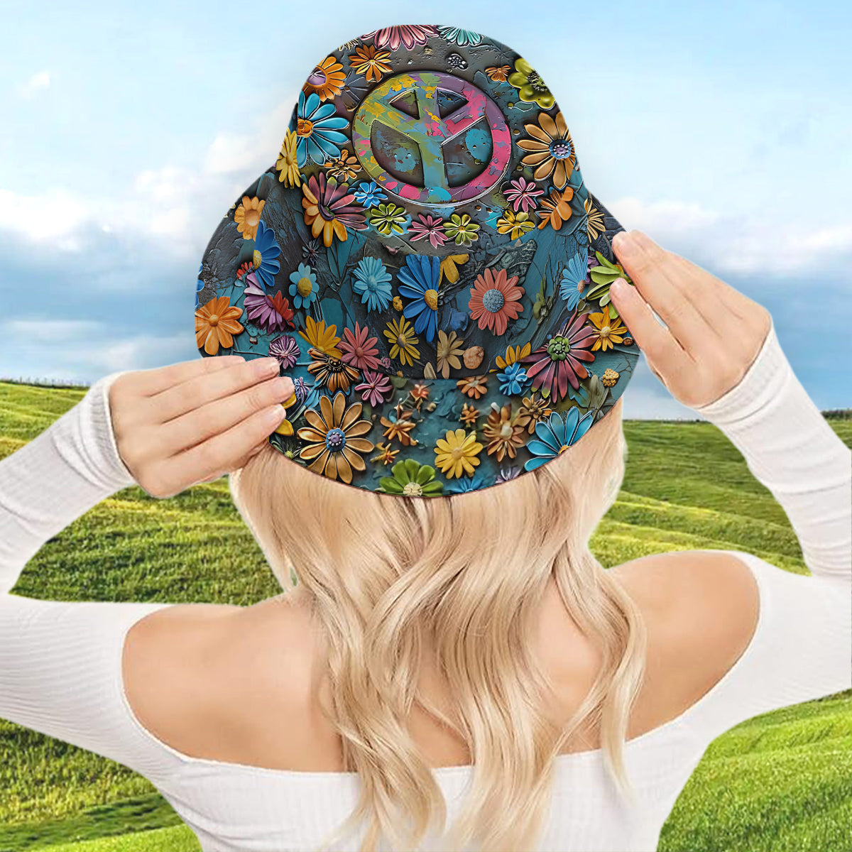 Hippie Soul - Personalized Hippie Bucket Hat