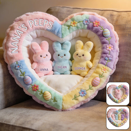 Das perfekte Geschenk für Mama und Oma – personalisiertes Oma-Kissen aus Kunstfell