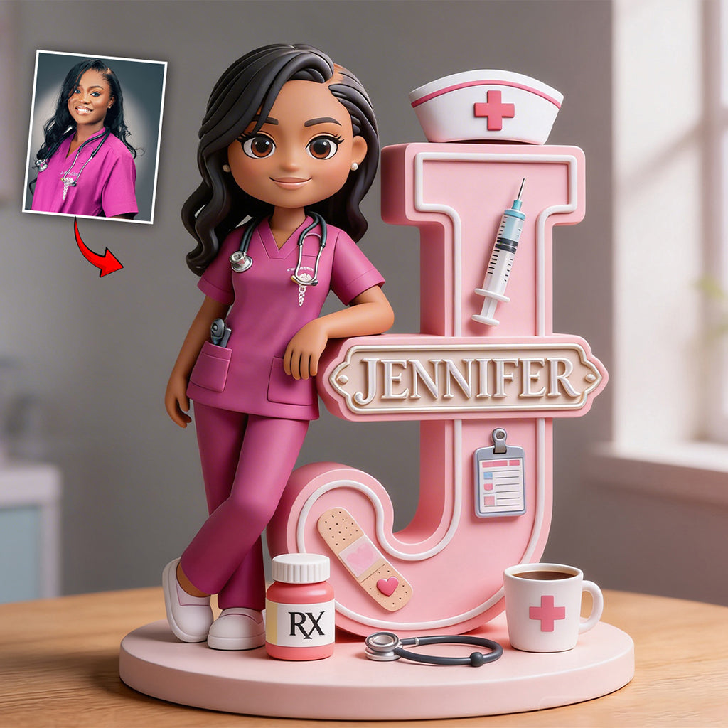 Custom Any Photo - Personalized Nurse Custom Shaped Acrylic Plaque