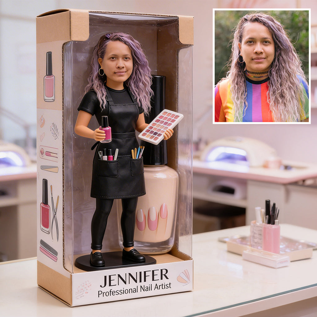 Professional Nail Artist - Personalized Nail Salon Custom Shaped Acrylic Plaque