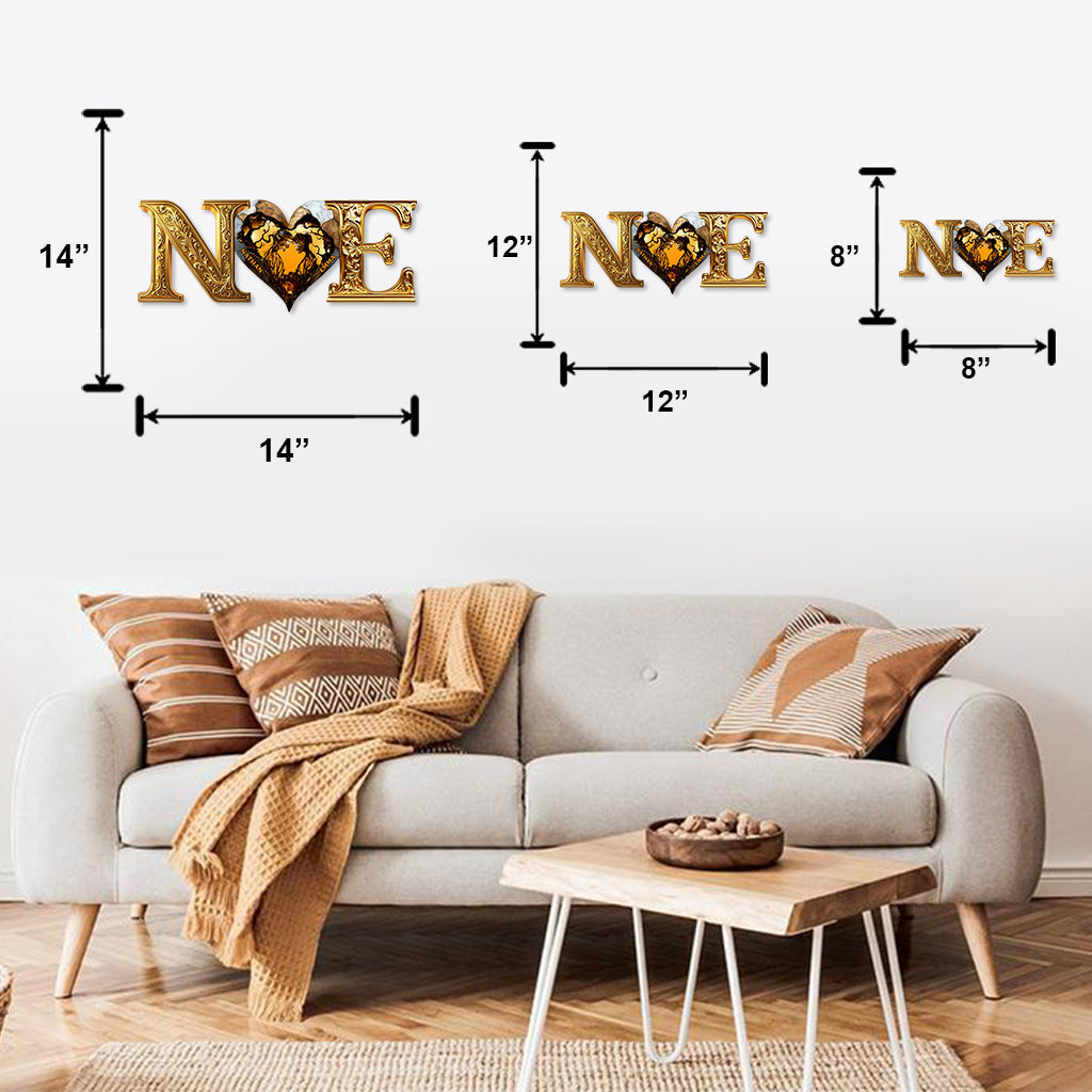 You & Me We Got This - Personalized Couple Cut Metal Sign