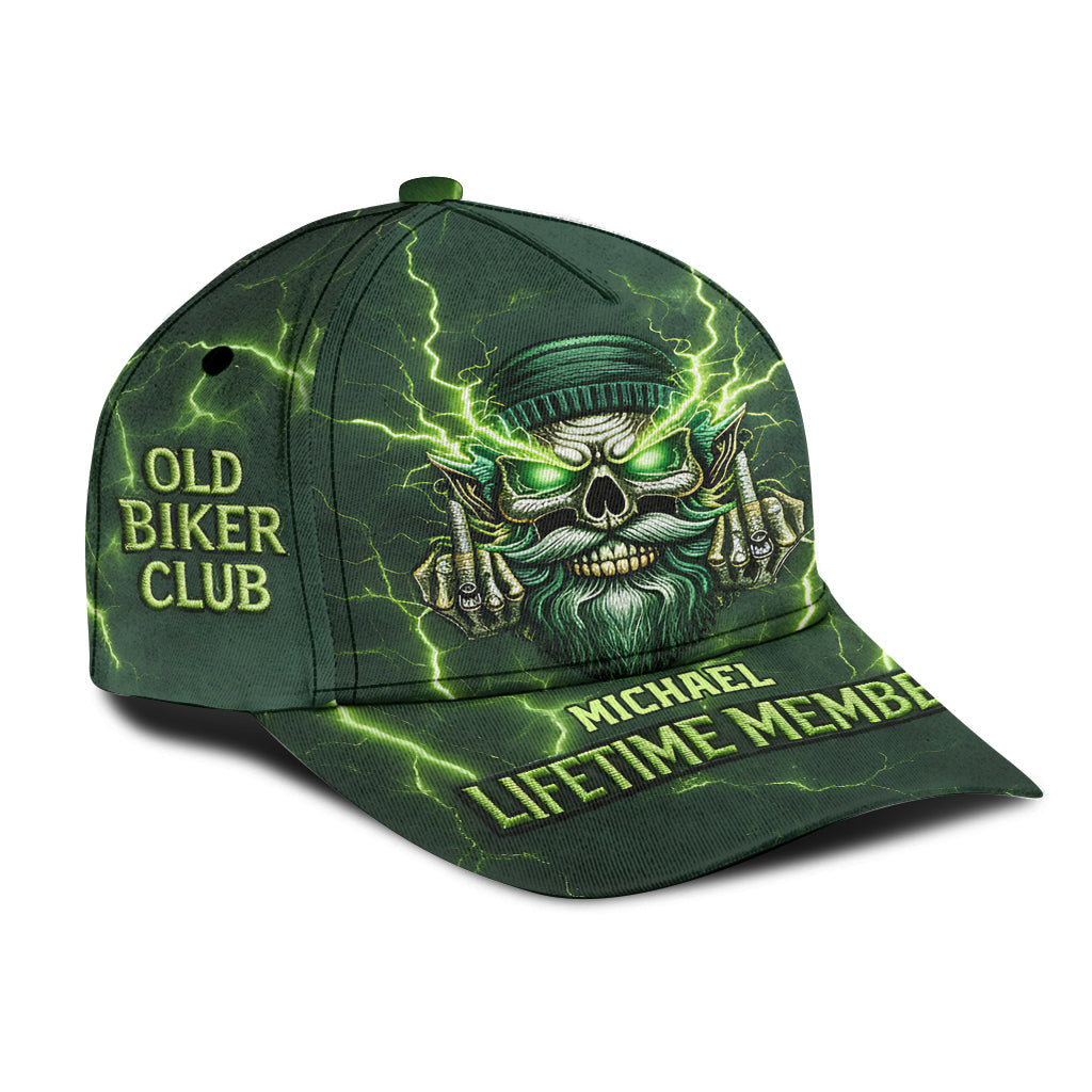 Old Bikers Club - Personalized Biker Classic Cap