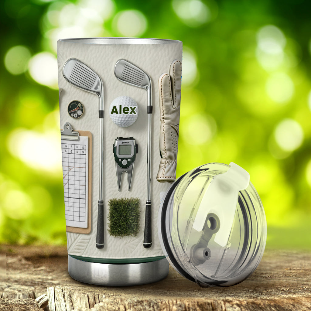 Vivez et aimez le golf - Gobelet de golf personnalisé