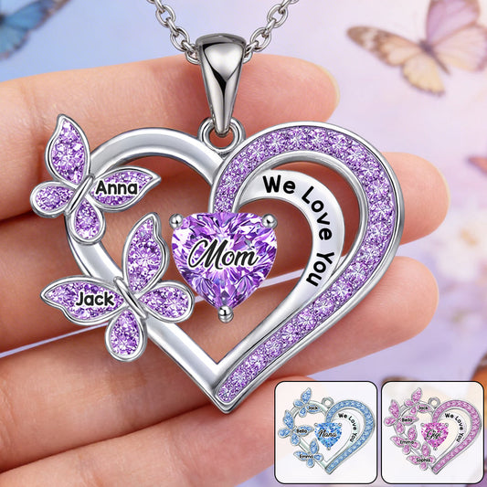 Custom Any Photo - Personalized Grandma Shaped Metal Pendant Necklace