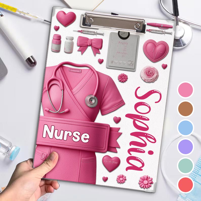 Nurse Life - Personalized Nurse Clipboard