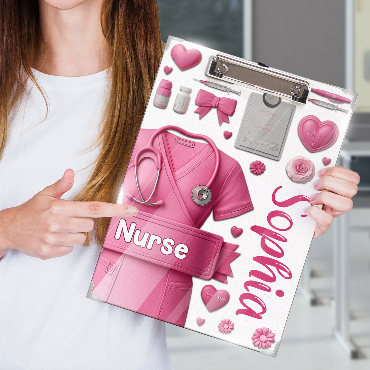 Nurse Life - Personalized Nurse Clipboard