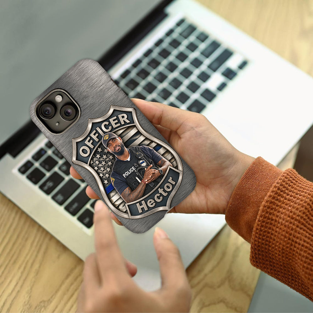 Proud Police - Personalized Police Officer Full Print Phone Case