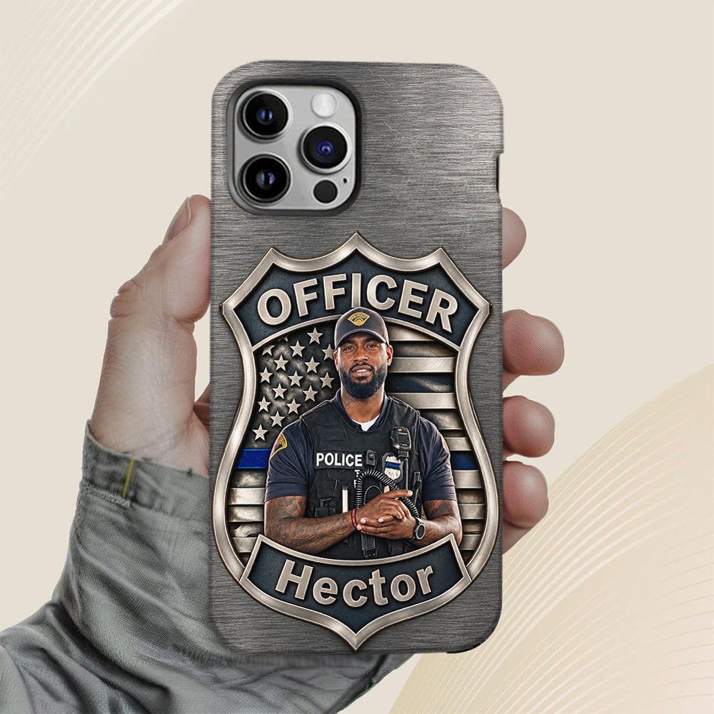 Proud Police - Personalized Police Officer Full Print Phone Case