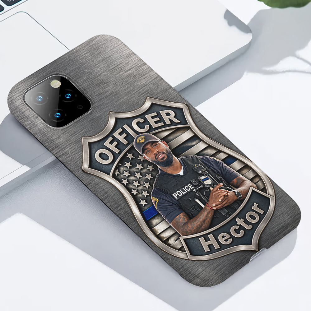 Proud Police - Personalized Police Officer Full Print Phone Case