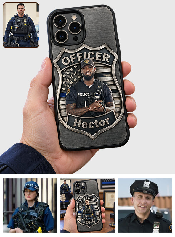 Proud Police - Personalized Police Officer Full Print Phone Case
