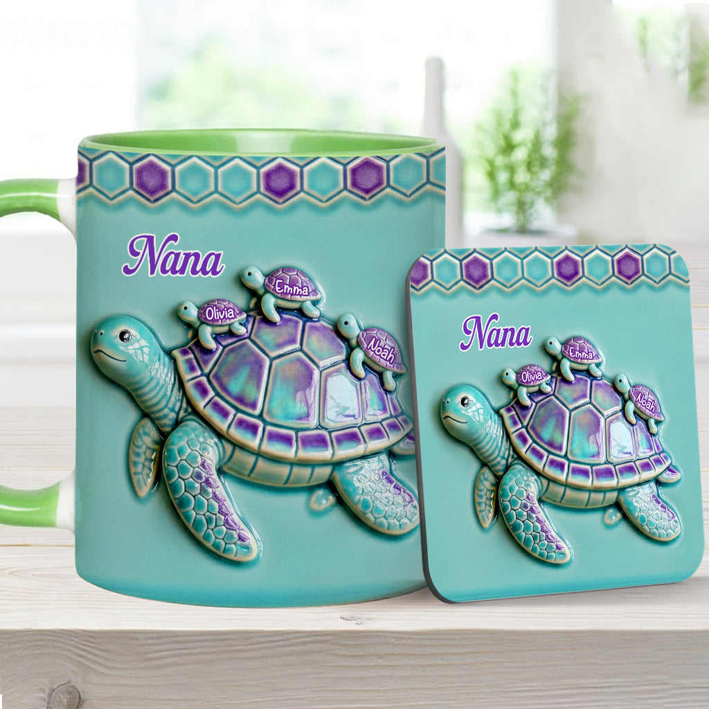 Geschenkidee für Oma und Mama – Personalisierte Tasse mit Oma-Motiv
