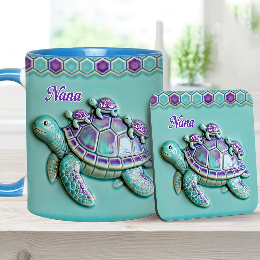 Geschenkidee für Oma und Mama – Personalisierte Tasse mit Oma-Motiv