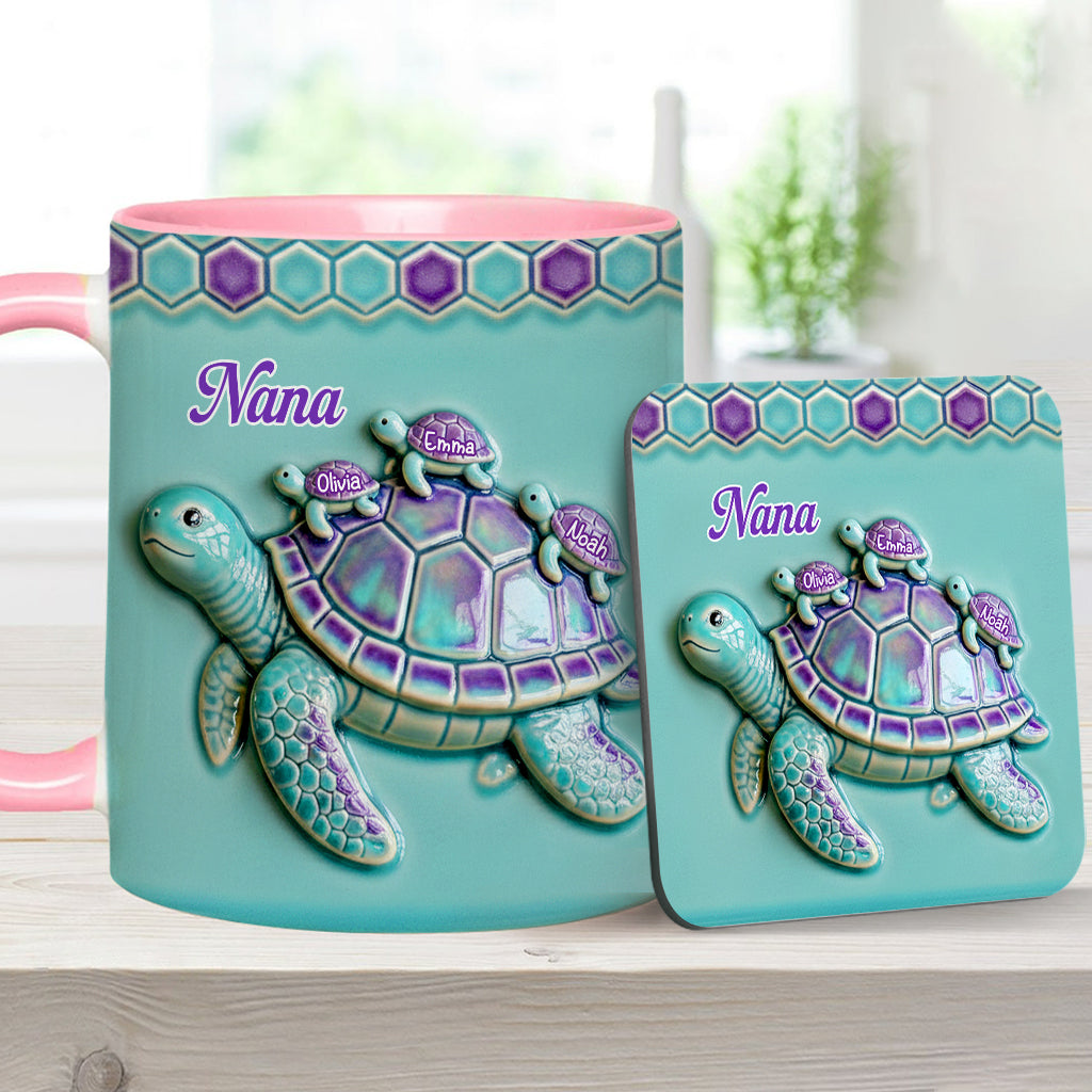 Geschenkidee für Oma und Mama – Personalisierte Tasse mit Oma-Motiv