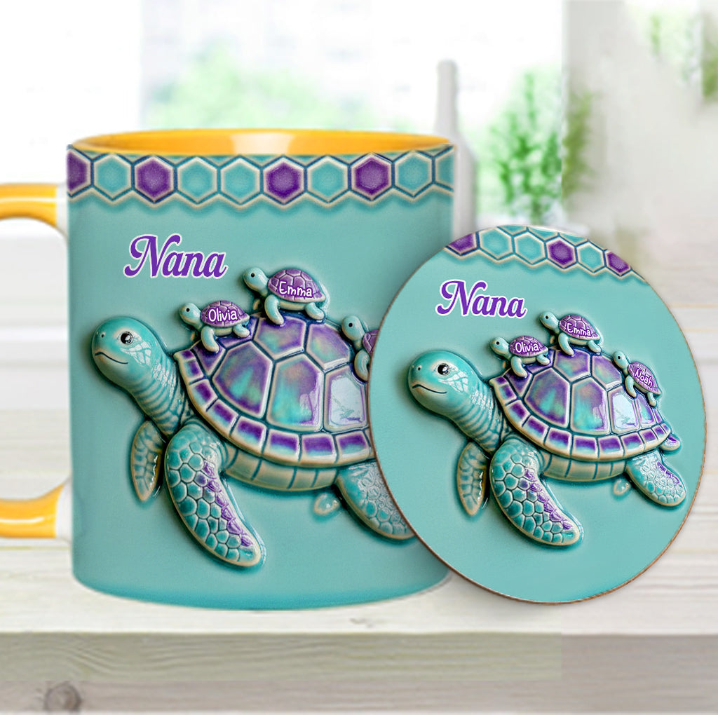 Geschenkidee für Oma und Mama – Personalisierte Tasse mit Oma-Motiv