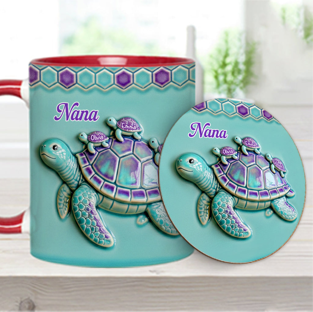 Geschenkidee für Oma und Mama – Personalisierte Tasse mit Oma-Motiv
