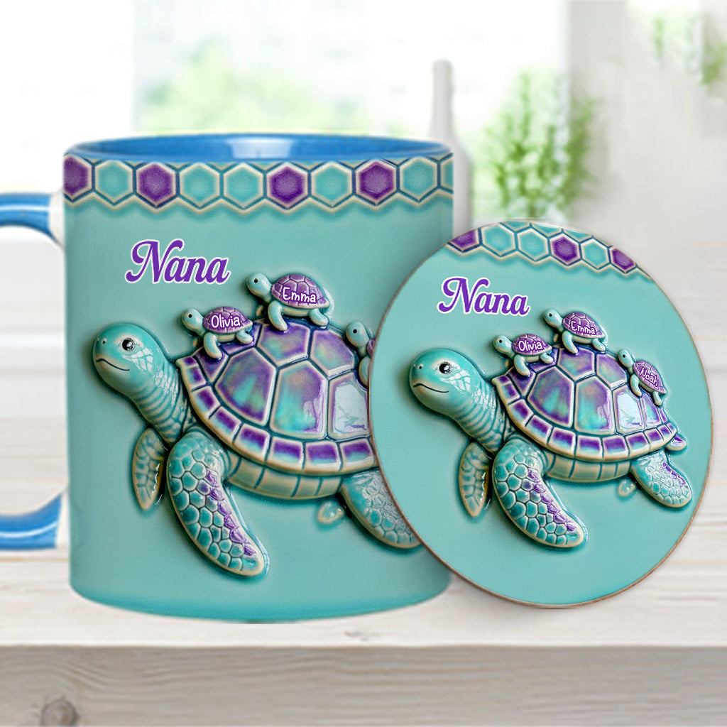 Geschenkidee für Oma und Mama – Personalisierte Tasse mit Oma-Motiv