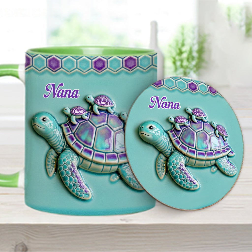 Geschenkidee für Oma und Mama – Personalisierte Tasse mit Oma-Motiv