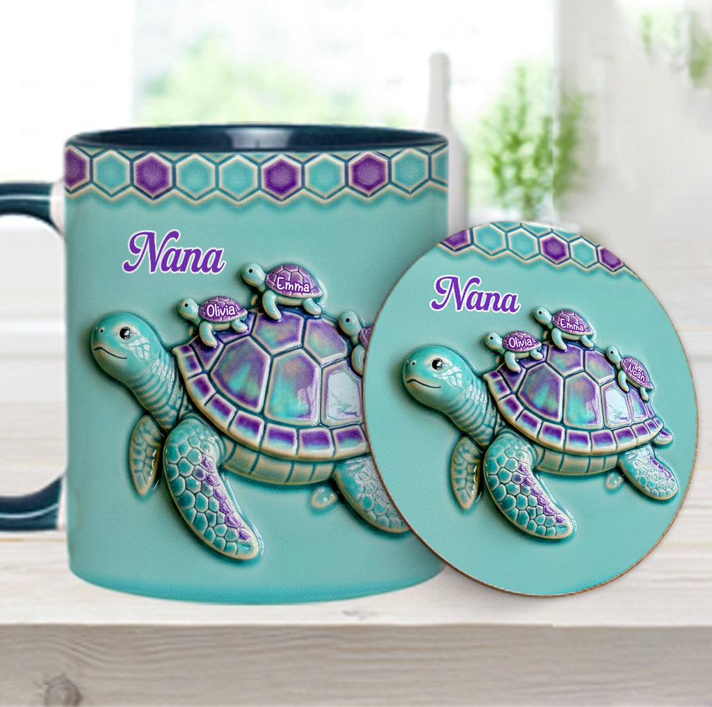 Geschenkidee für Oma und Mama – Personalisierte Tasse mit Oma-Motiv