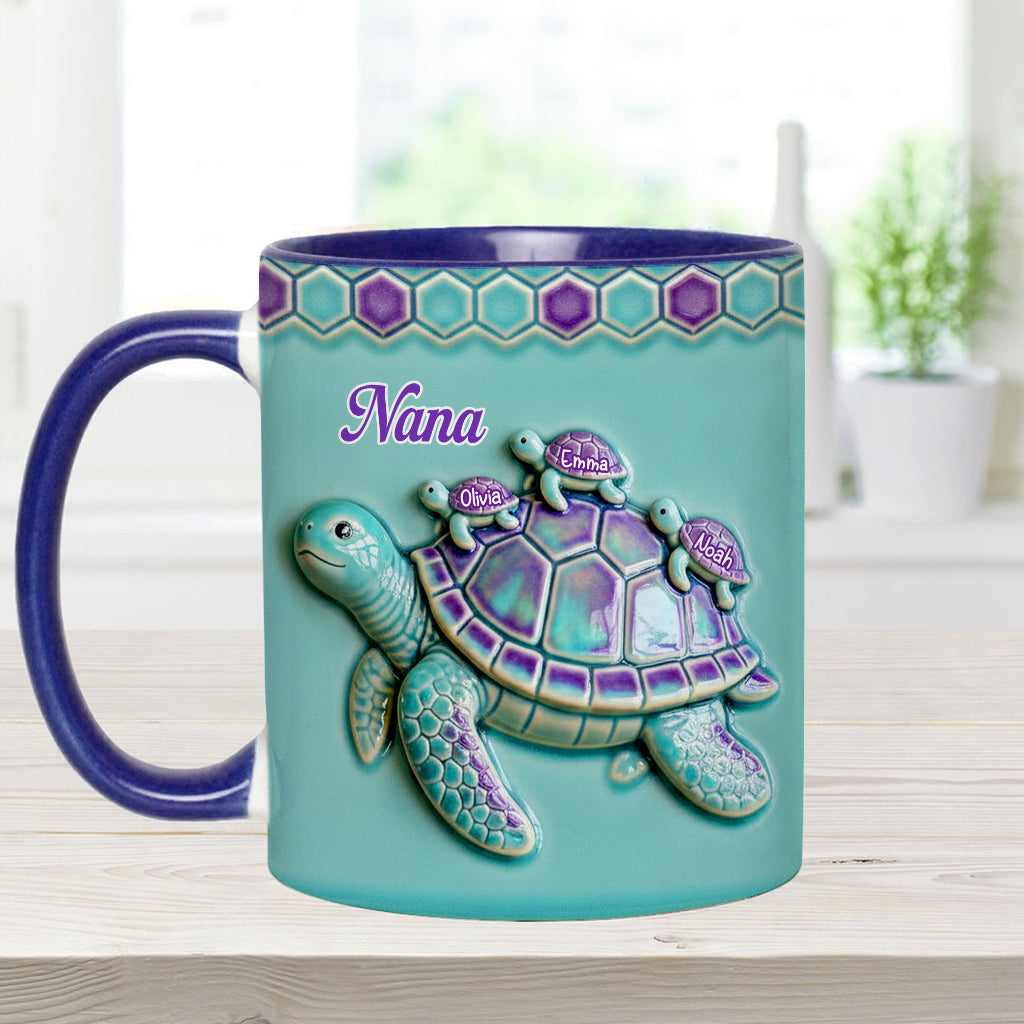 Geschenkidee für Oma und Mama – Personalisierte Tasse mit Oma-Motiv