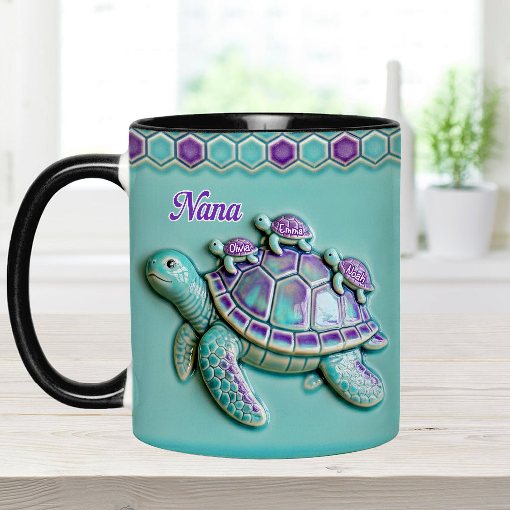 Geschenkidee für Oma und Mama – Personalisierte Tasse mit Oma-Motiv
