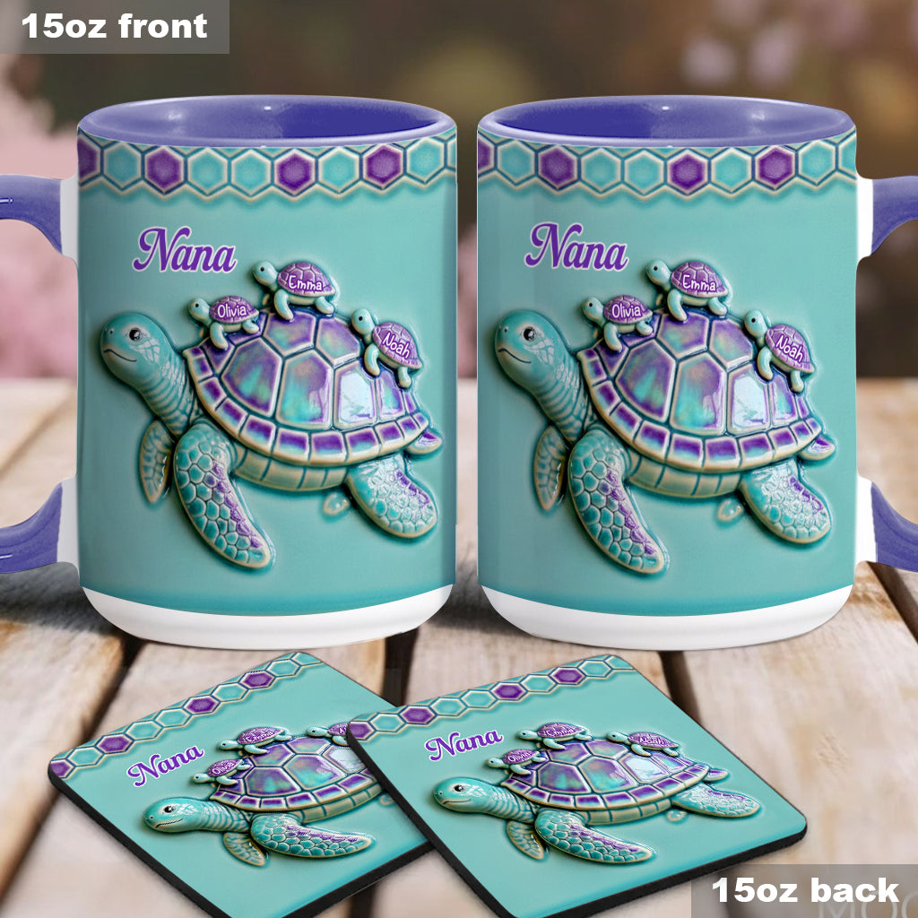 Geschenkidee für Oma und Mama – Personalisierte Tasse mit Oma-Motiv
