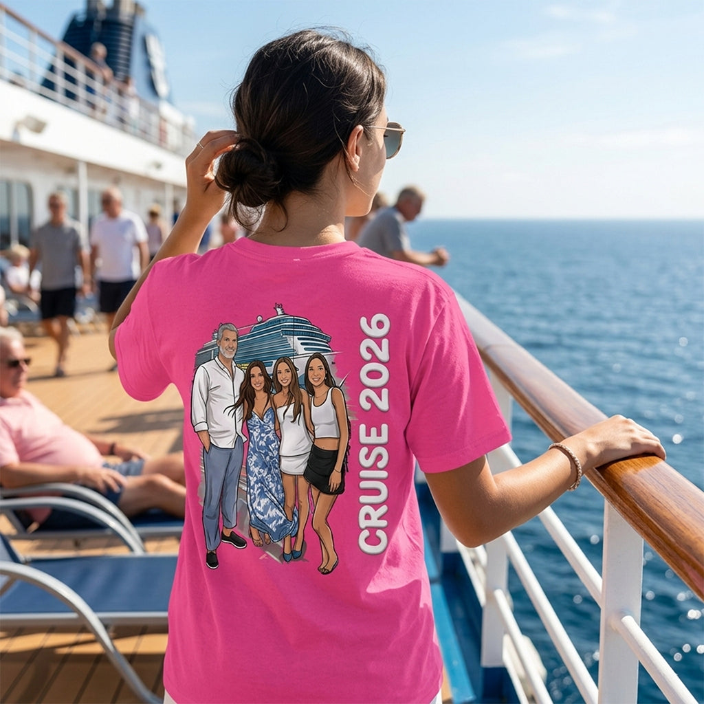 Cruise Trip 2026 - Personalized Cruising All Over Shirt