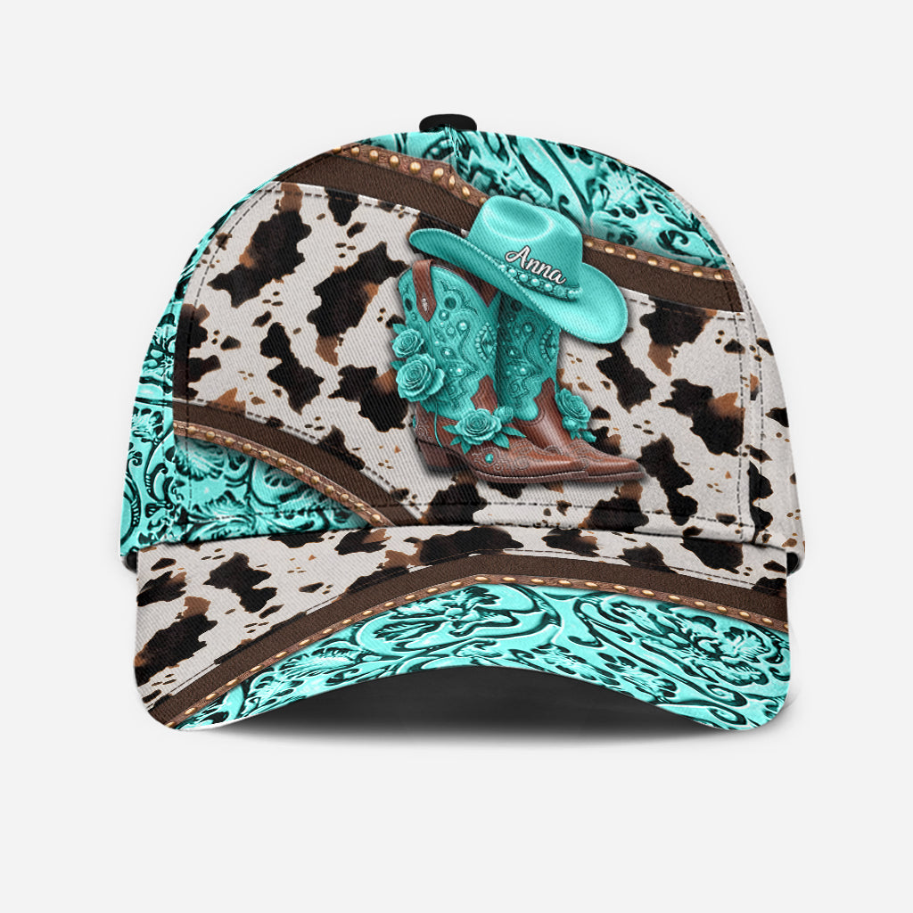 Western Cowgirl Boot - Personalized Cowgirl Classic Cap
