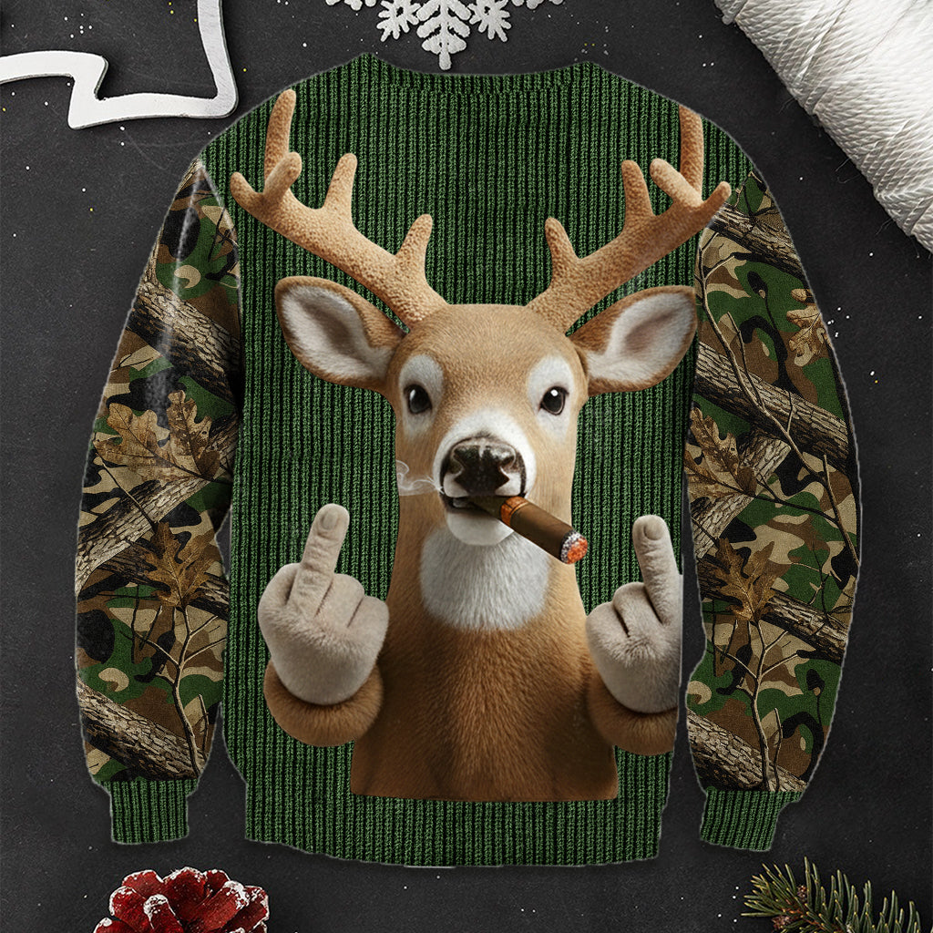 Hunting Season Is Coming - Personalized Hunting Ugly Sweater
