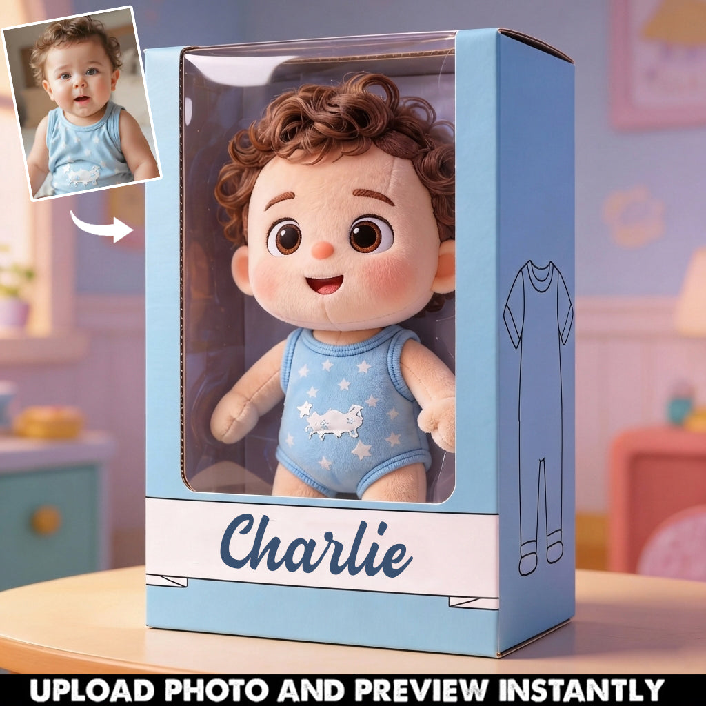 I Love You Baby - Personalized Kid Custom Shaped Acrylic Plaque