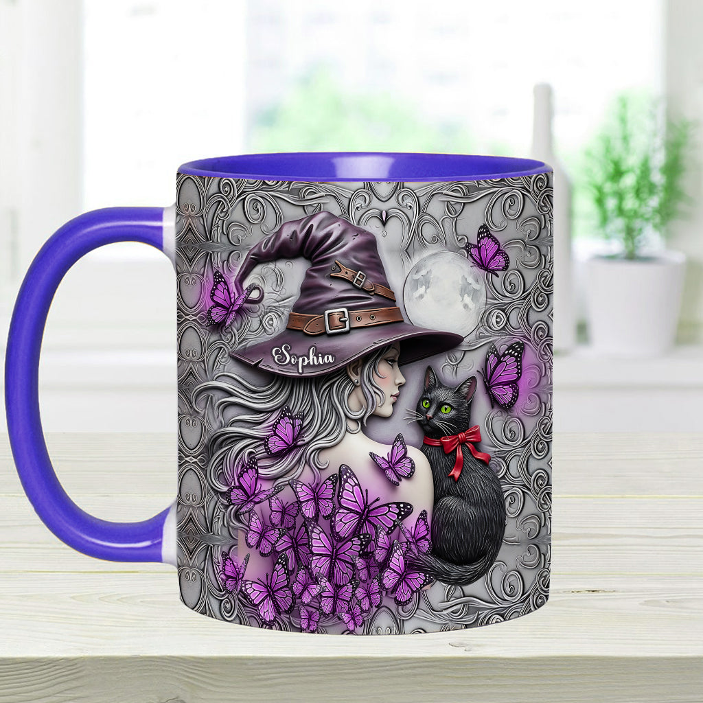I Am The Stom - Personalized Witch Accent Mug