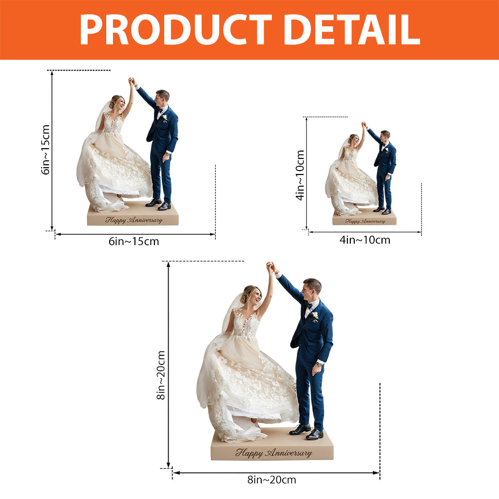 Custom From Any Photo - Personalized Couple Custom Shaped Acrylic Plaque