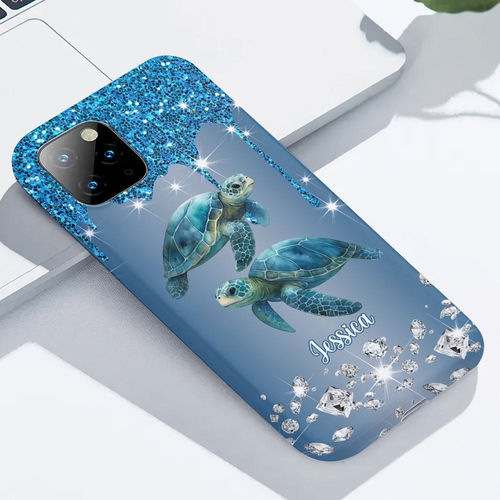 Beautiful Dolphins/ Turtles/ Whale... Gift For Sea Lover - Personalized Sea Lover Full Print Phone Case