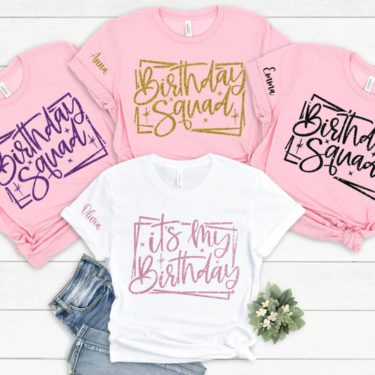 Alles Gute zum Geburtstag - Personalisierte Geburtstag All Over Shirt