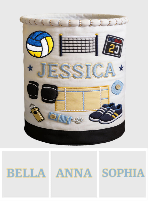 Love Volleyball - Personalized Volleyball Storage Basket