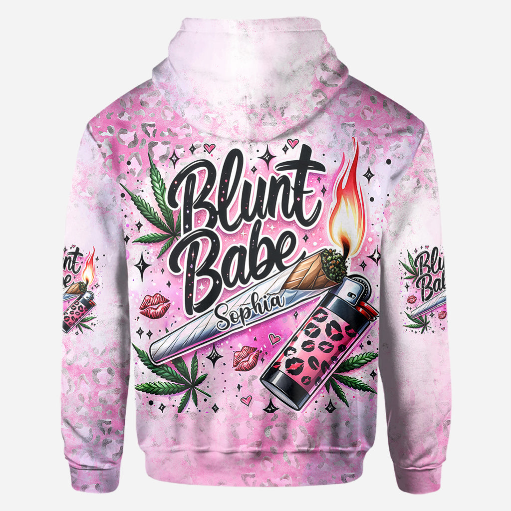 Blunt Babe - Personalized Weed All Over Shirt
