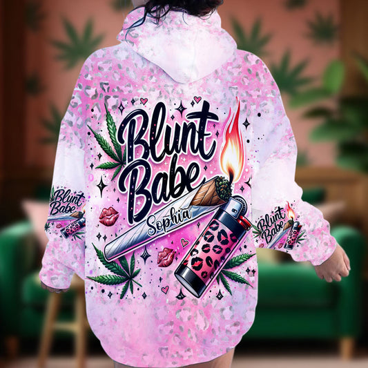 Blunt Babe - Personalized Weed All Over Shirt