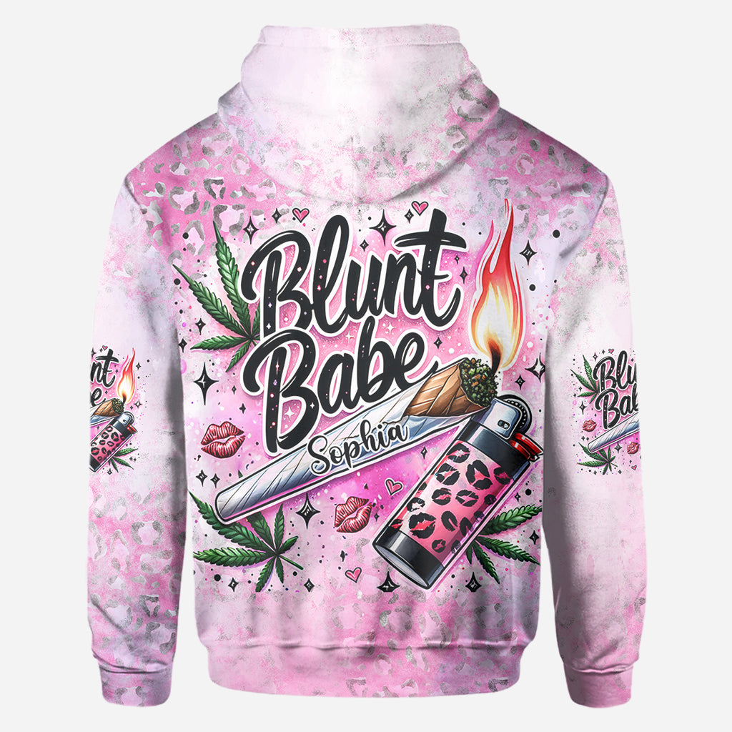 Blunt Babe - Personalized Weed All Over Shirt