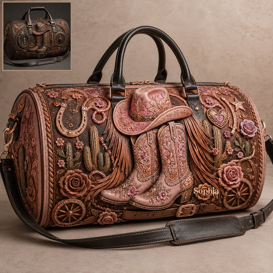 Western Spirit - Sac de sport personnalisé pour cowgirl