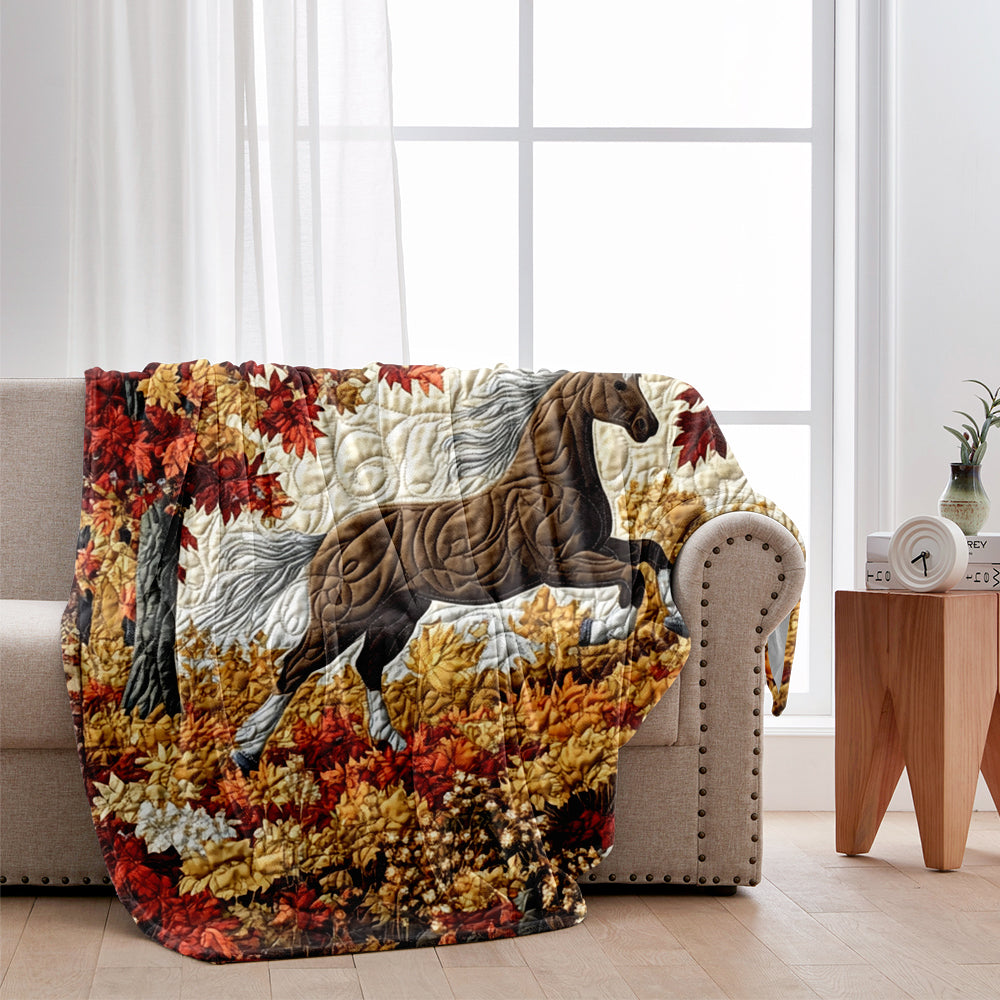 Golden Canter - Horse Blanket