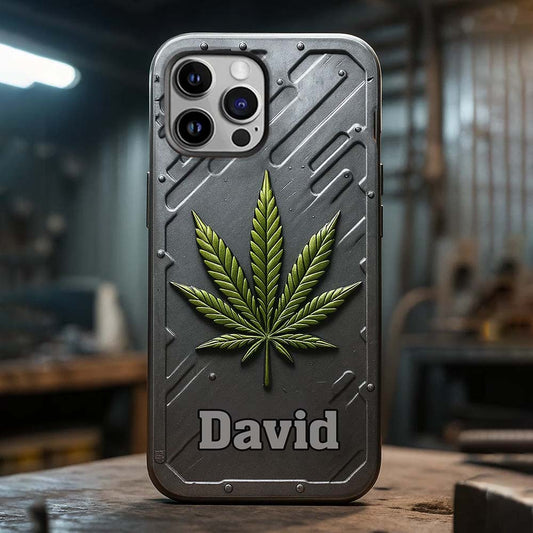 Toker High Life - Personalized Weed Full Print Phone Case
