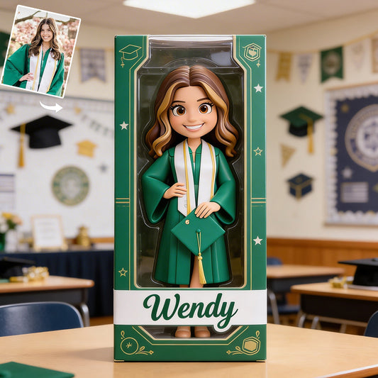 A Sweet Ending To A New Beginning - Personalized Graduation Custom Shaped Acrylic Plaque