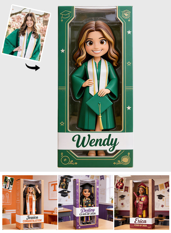 A Sweet Ending To A New Beginning - Personalized Graduation Custom Shaped Acrylic Plaque